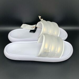 Adidas Adilette Zplaash White Slides Men's Sz 12 Women's‎ Sz 13 NWT